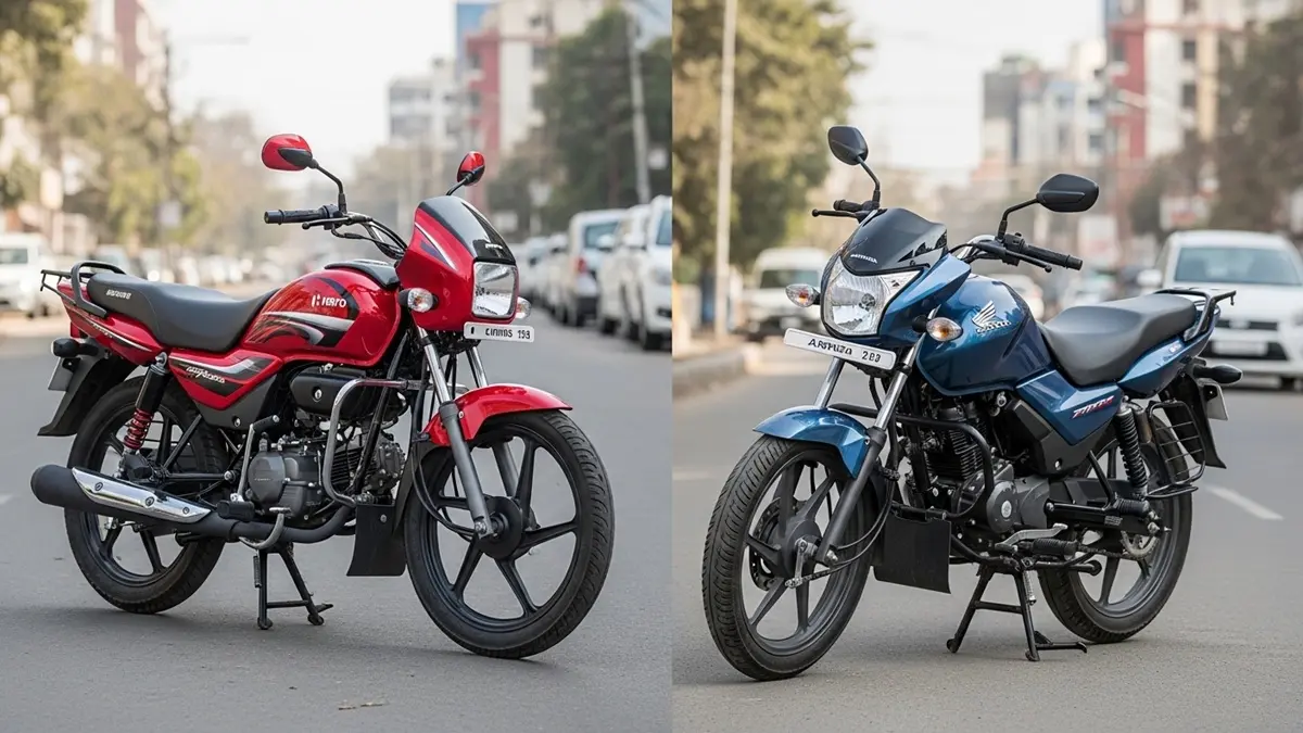 Hero Splendor Plus vs Honda Shine