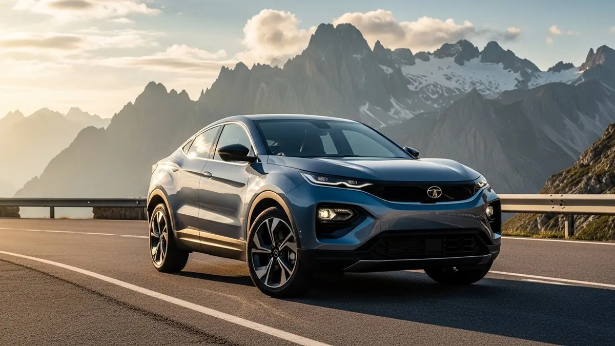 Tata Curvv EV 2026 585km Range at ₹17.49L - India's Coupe SUV