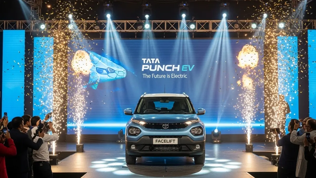 Tata Punch EV Facelift Launching