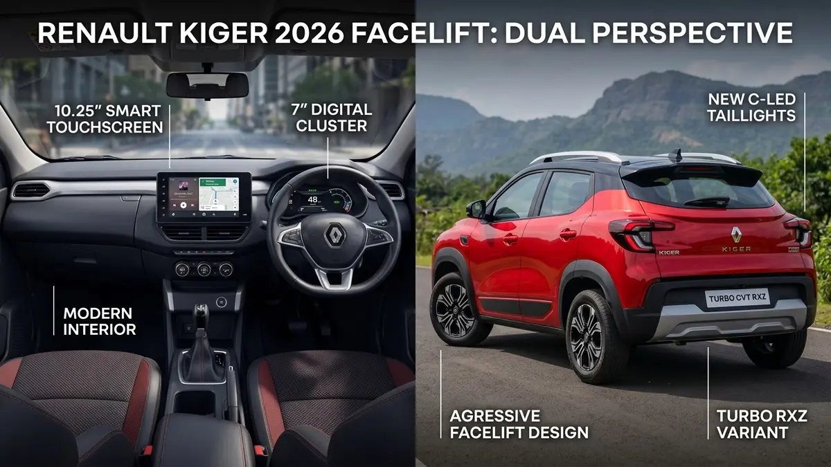 Renault Kiger 2026 Facelift